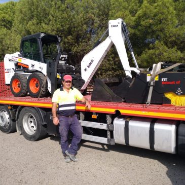 JARABELTRAN CUENTA YA CON SU PROPIA EXCAVADORA MULTIFUNCION